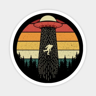 Bigfoot Ufo Abduction Magnet